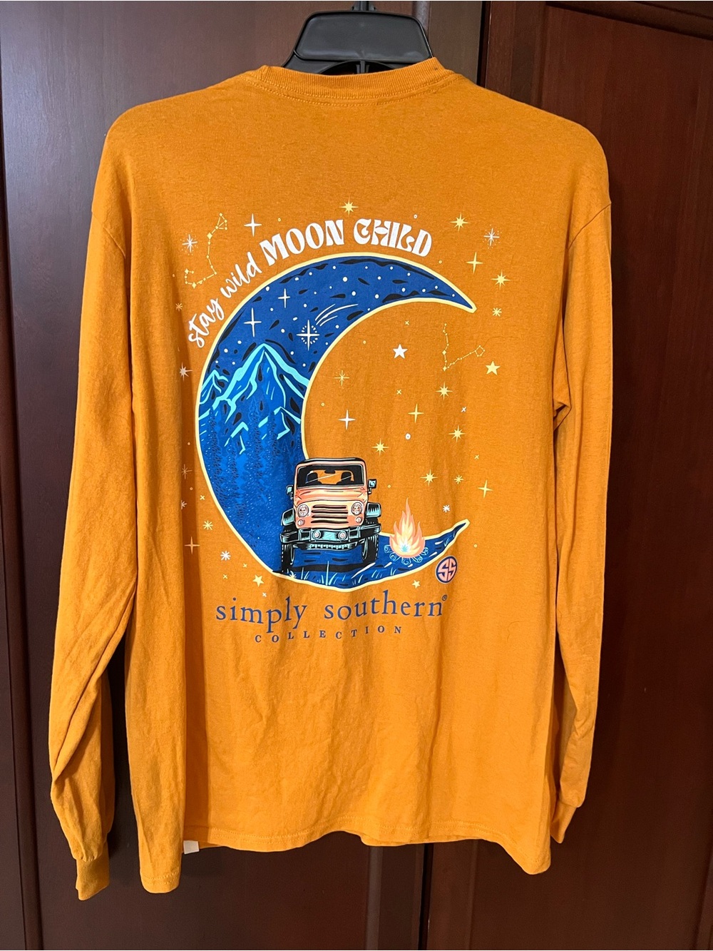 Simply Southern Orange Crewneck Tee